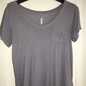 Light Blue V neck top